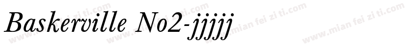 Baskerville No2字体转换